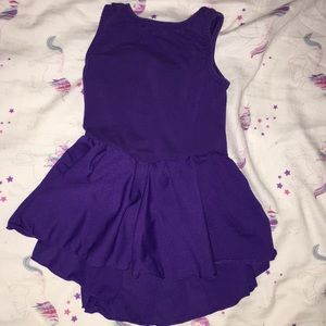 Dance leotard dark purple size 2-3T